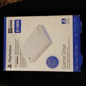 Playstation4/Playstation5 Game Drive 5TB to HDD brand new,never used,or opened!